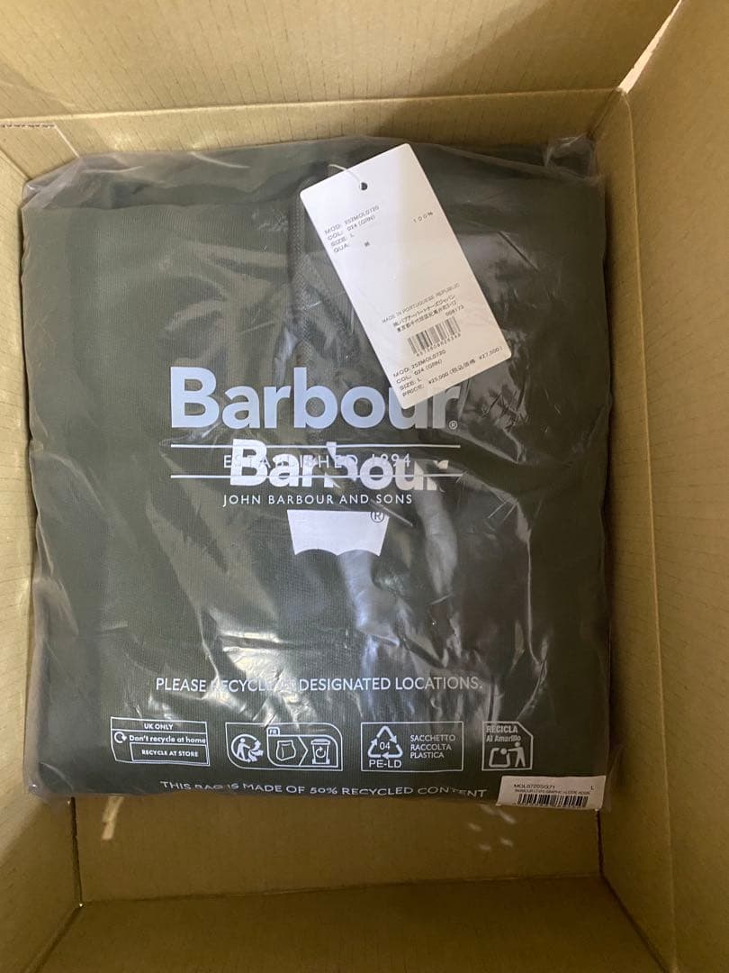 Barbour × Levi’s グラフィック フーディ　バブアー　リーバイス