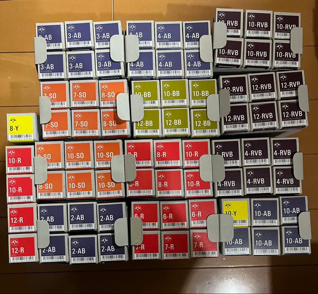 nakagawa ムコタ　カラー剤　146本まとめ売り