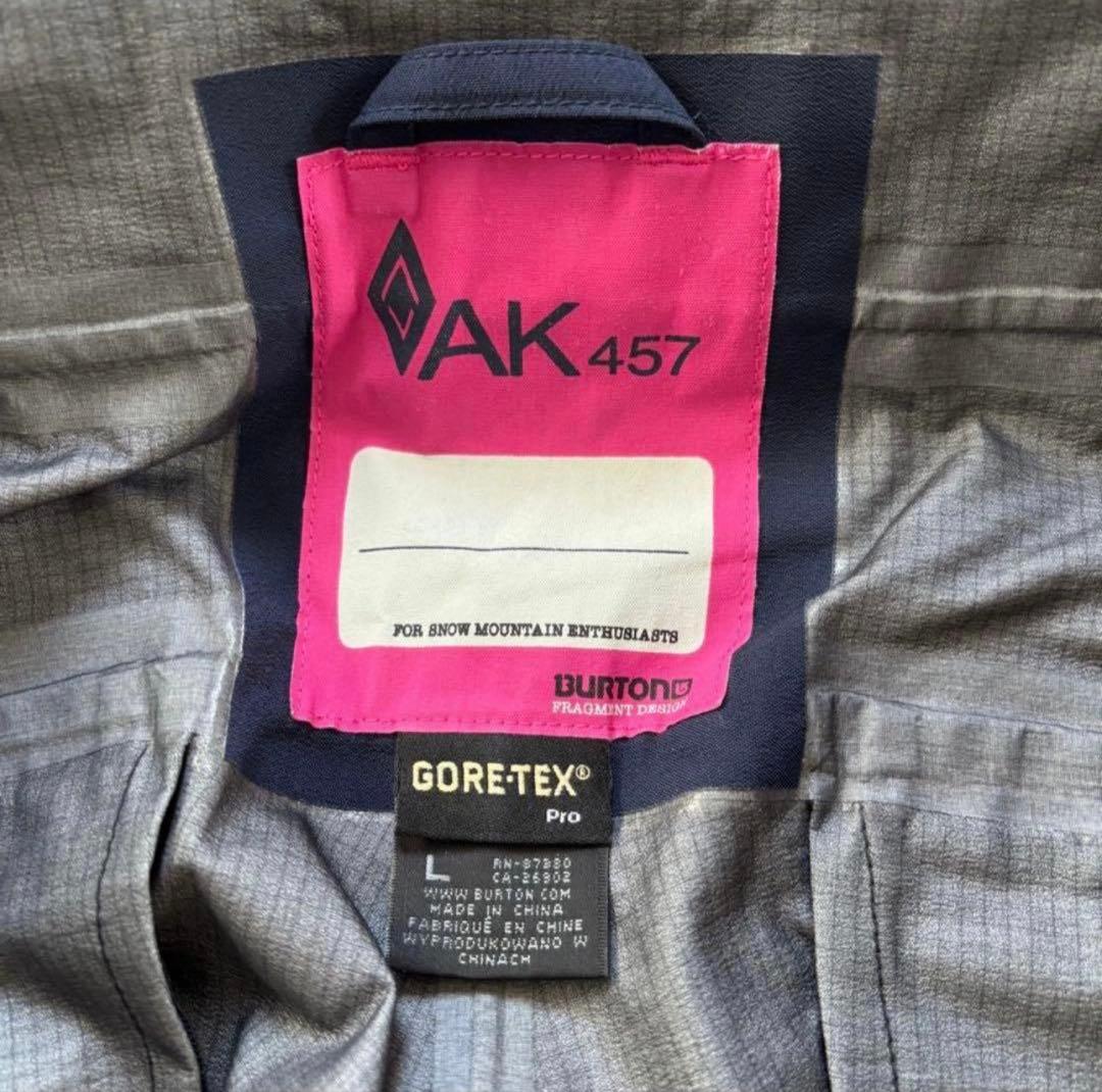 美品 BURTON AK457 JL GORE-TEX PRO 3L PANTS