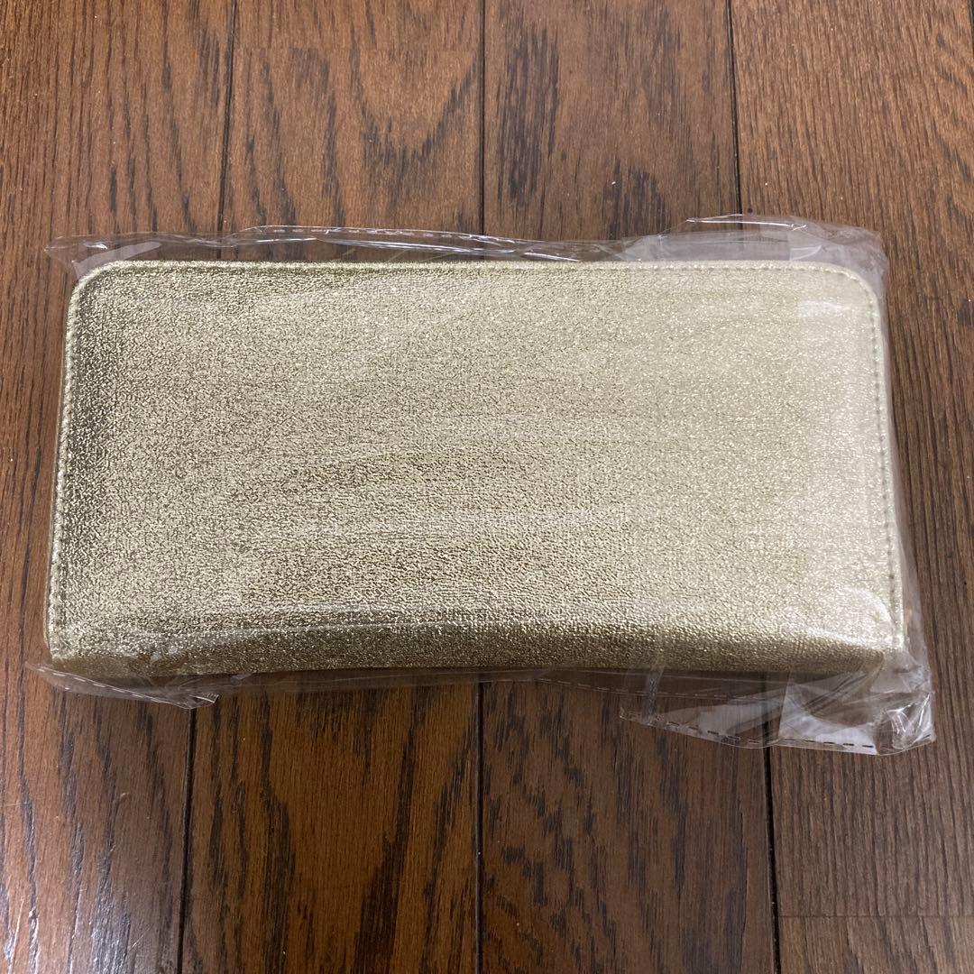 欧州家具風 シャンパンゴールド 長財布 [新品未使用！]