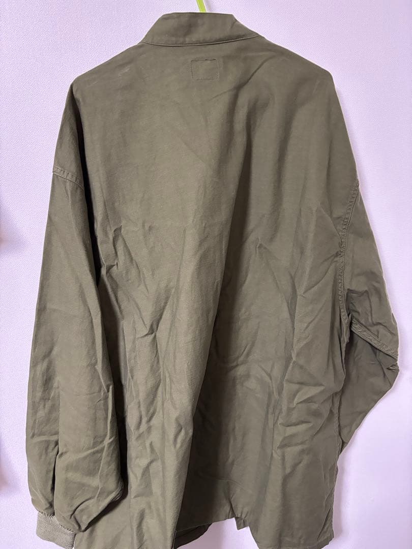 トップス Needles ARMY SHIRT-BACK SATEEN XL