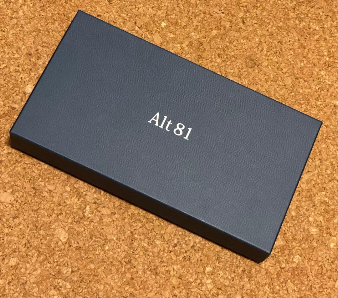 ◆3日間感謝価格◆Alt 81◆オルトハチジュウイチ◆ラウンドレザー長財布02◆