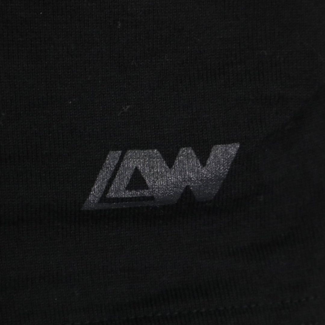 ループウィラー W337リラックスフィット ロングスリーブ　ブラック【M】