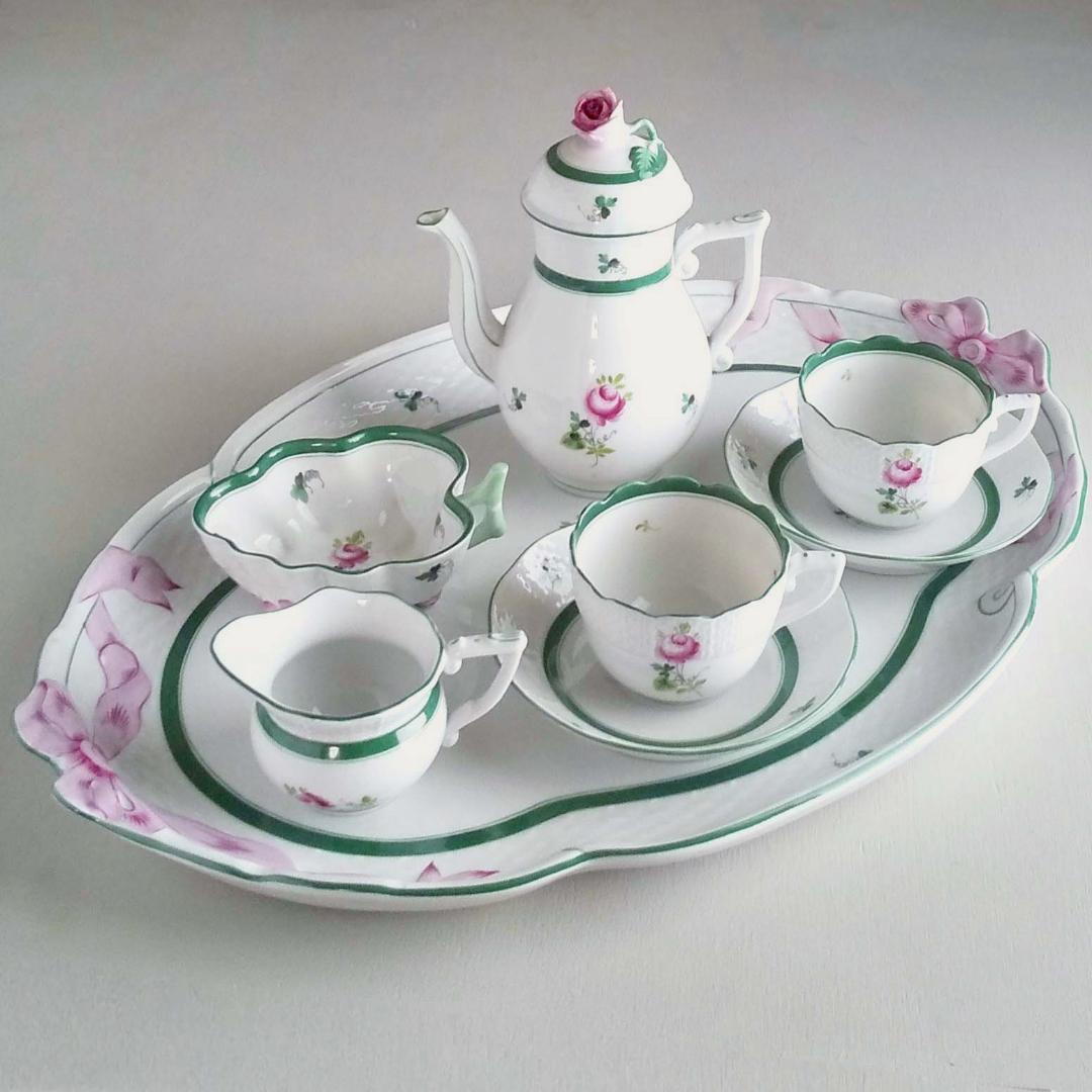 ヘレンドウイーンのバラ豪華6点セット