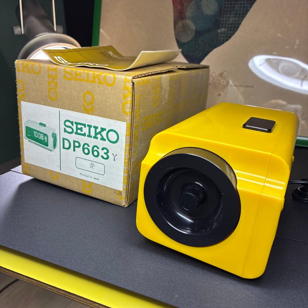 「未使用保管品】SEIKO パタパタ時計 デジタルクロック