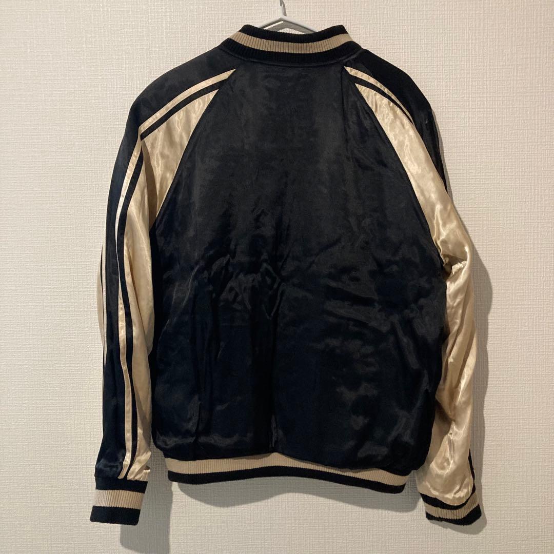 名作　華鳥風月　サイズM リバーシブル　龍虎刺繍　スカジャン