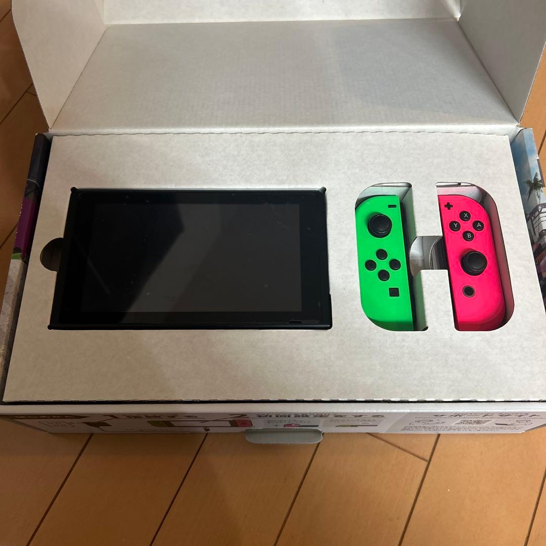 Nintendo Switch スプラトゥーン2モデル 本体のみ ジャンク ？