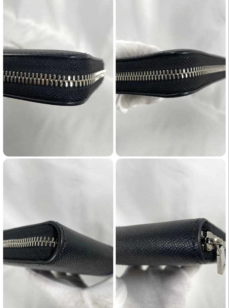 未使用に近い BALLY バリー 長財布 ラウンドファスナー Ribbon