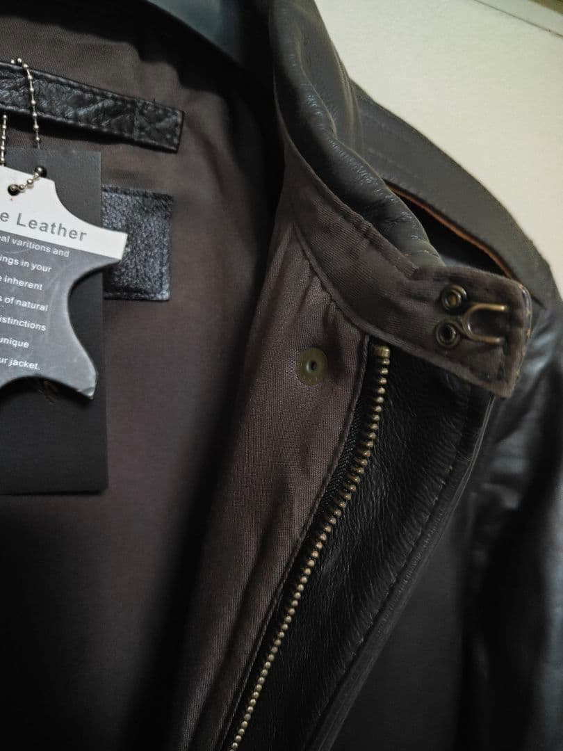 ゆ*う様 本日限定！新品激レアUS ARMY　30s復刻茶芯！a2レザーフライト