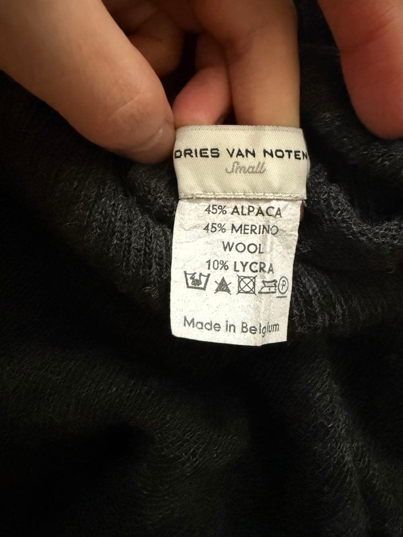 dries van noten タートルニット