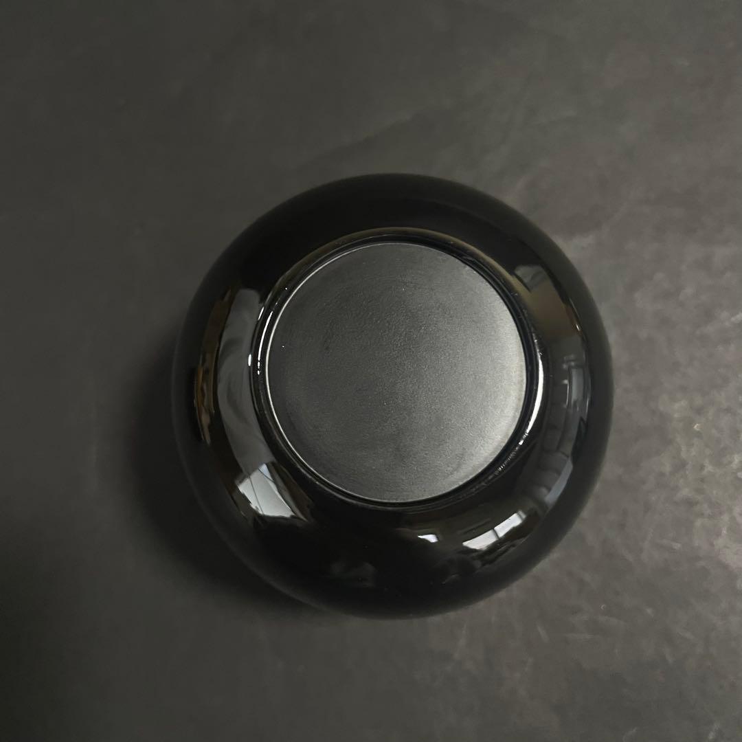 輪島黒漆塗 中棗 川岸充 栞 共布 共箱 茶道具