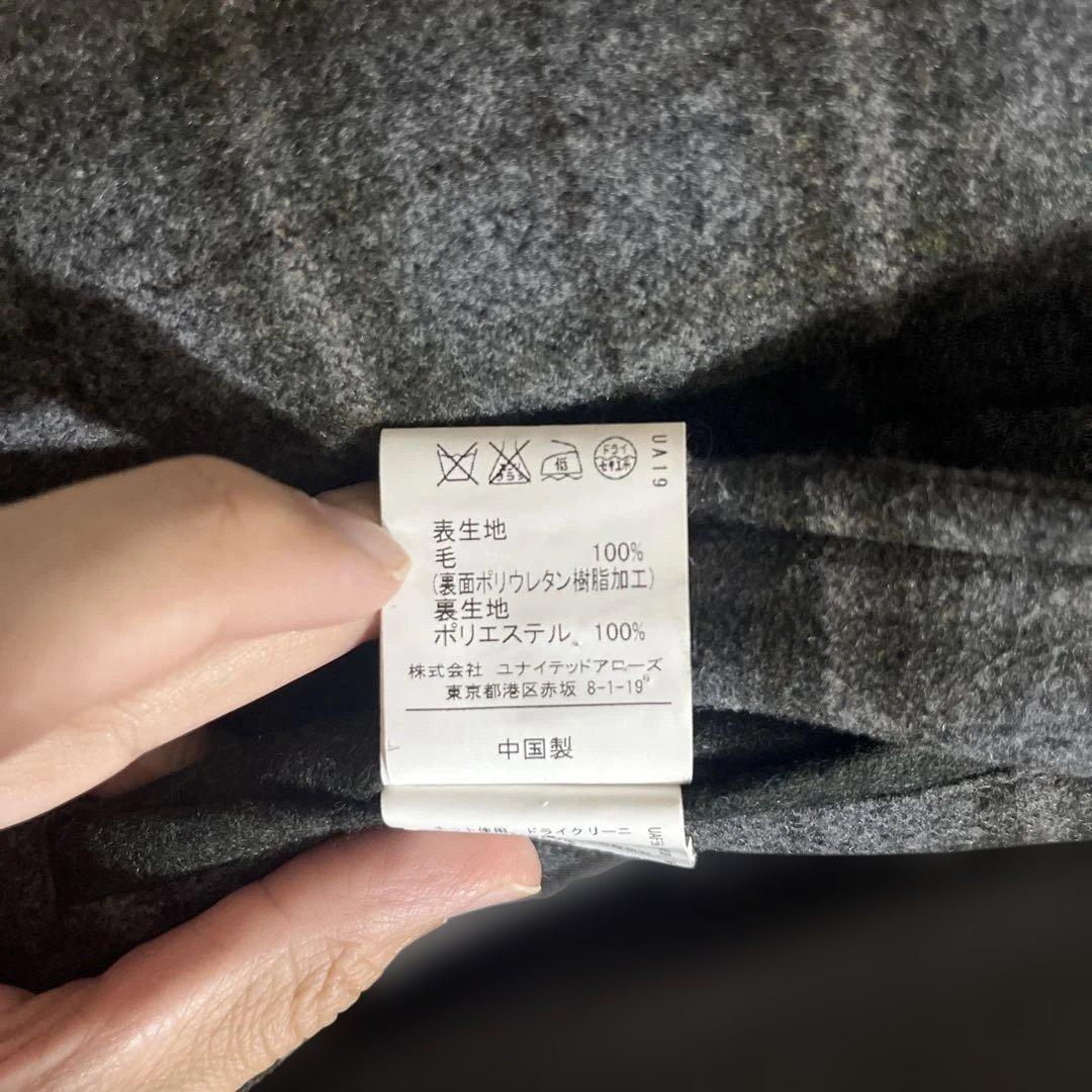 美品　green label ロロピアーナ　ライナー付き　ステンカラーコート　L