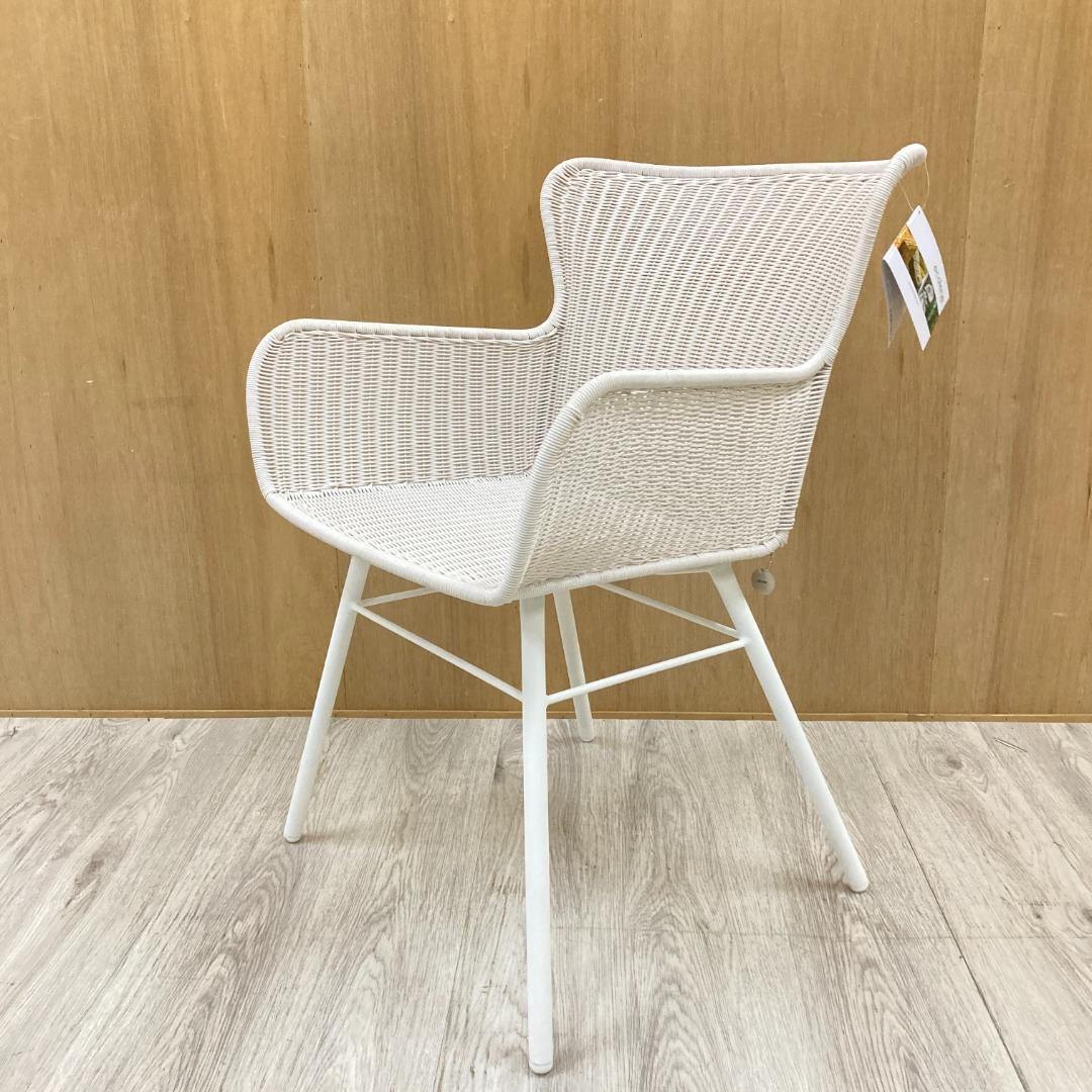 新品オリバー　アウトドアチェア　ガーデンチェア　オランダ　ウーブンプラス　室内外