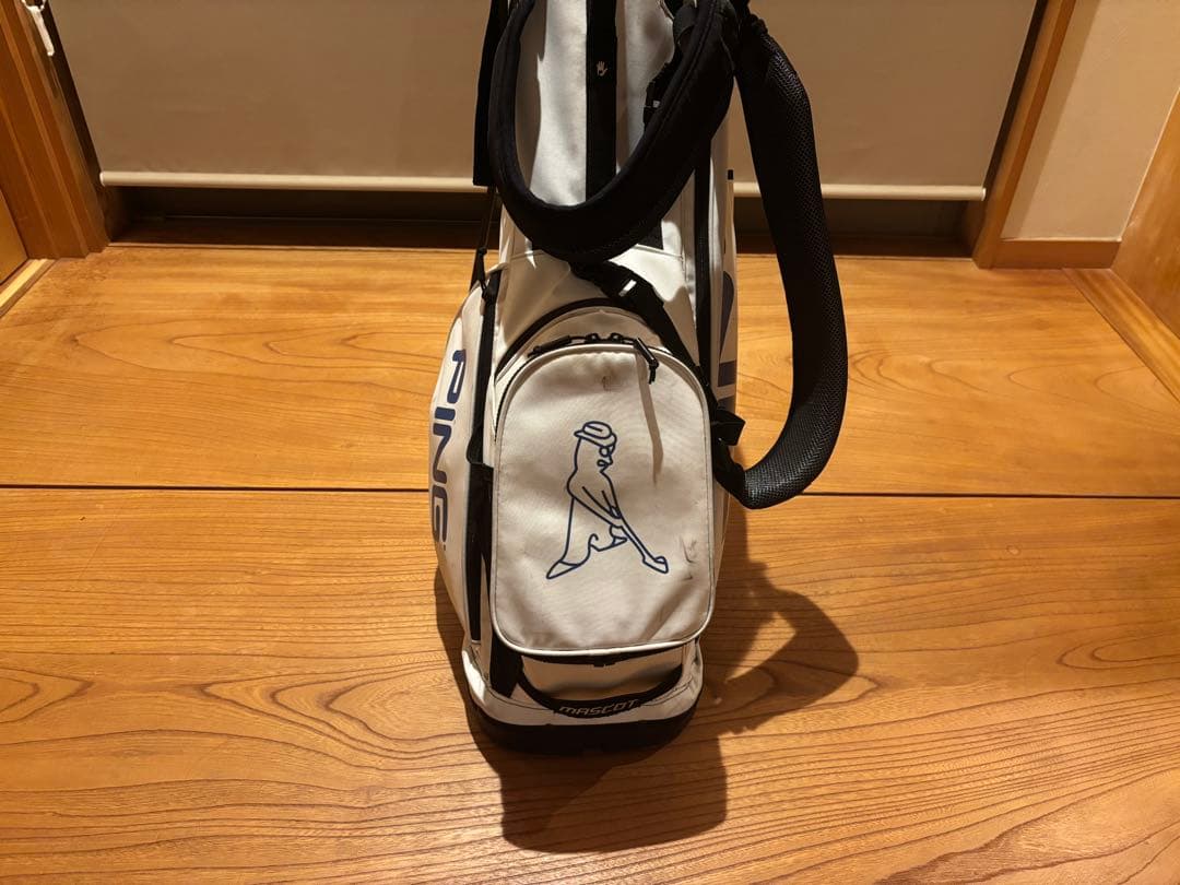 PING スタンドバッグ ホワイト