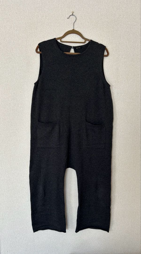 R&D.M.Co- オールドマンズテーラー ニット サロペット オールインワン