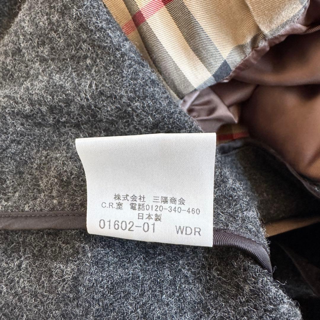 専用　バーバリーロンドン　シングル　トレンチコート　ライナー　ブラウン　M