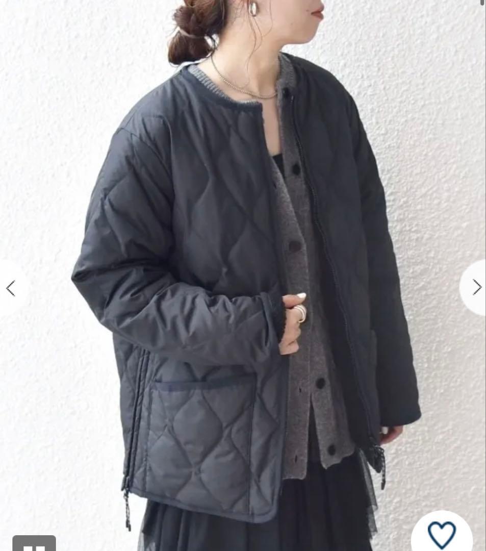 SHIPS any別注 TAION ダウン ボア リバーシブル ジャケット