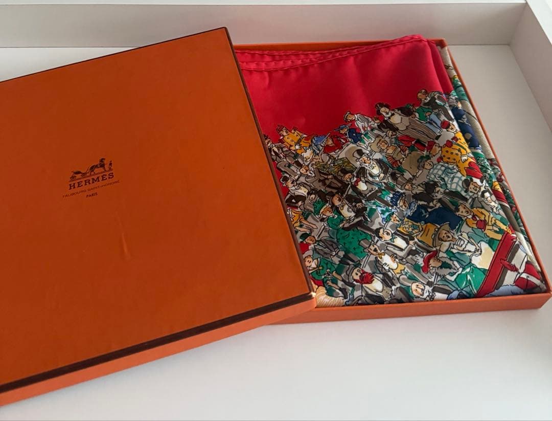 HERMES　エルメス　カレ90　CIRQUE MOLIER　モリエサーカス