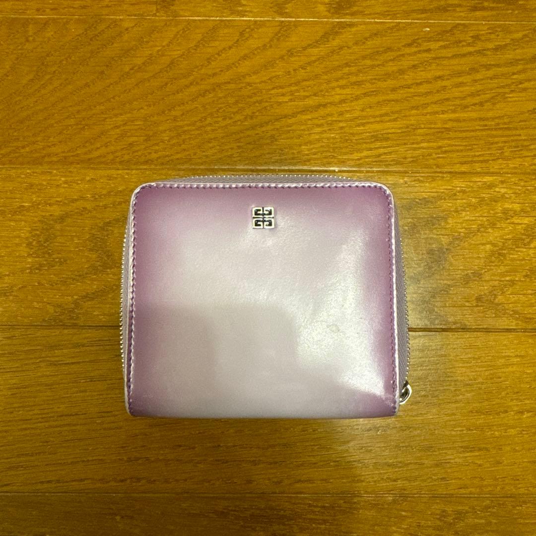 最終値下げ！！ GIVENCHY グラデーションパープル 二つ折り財布