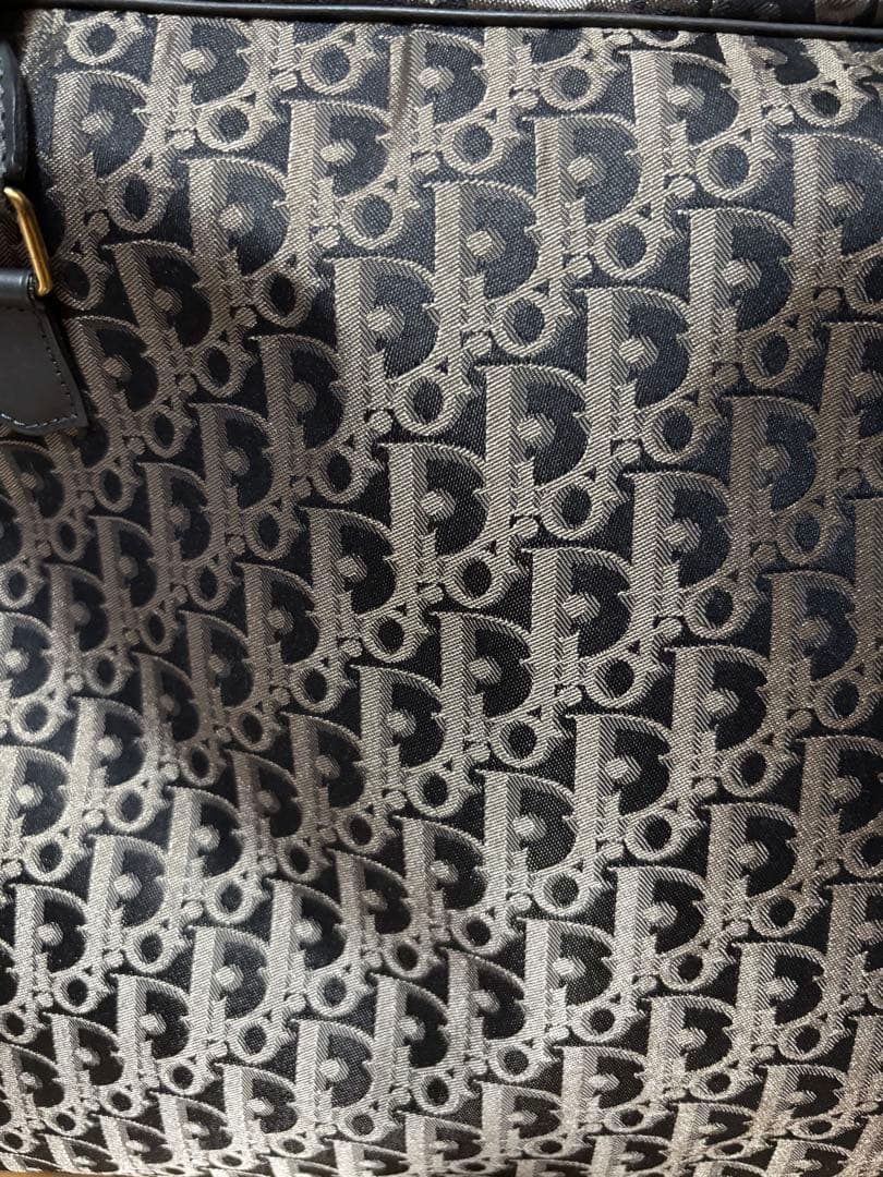 レア　ブラック　クリスチャンディオール　ボストンバッグ