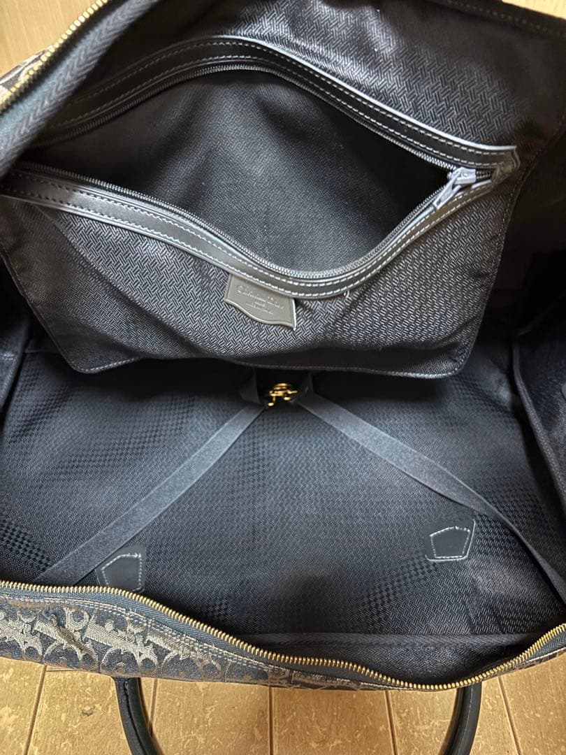 レア　ブラック　クリスチャンディオール　ボストンバッグ