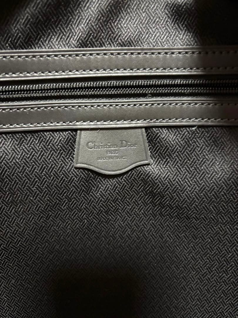 レア　ブラック　クリスチャンディオール　ボストンバッグ