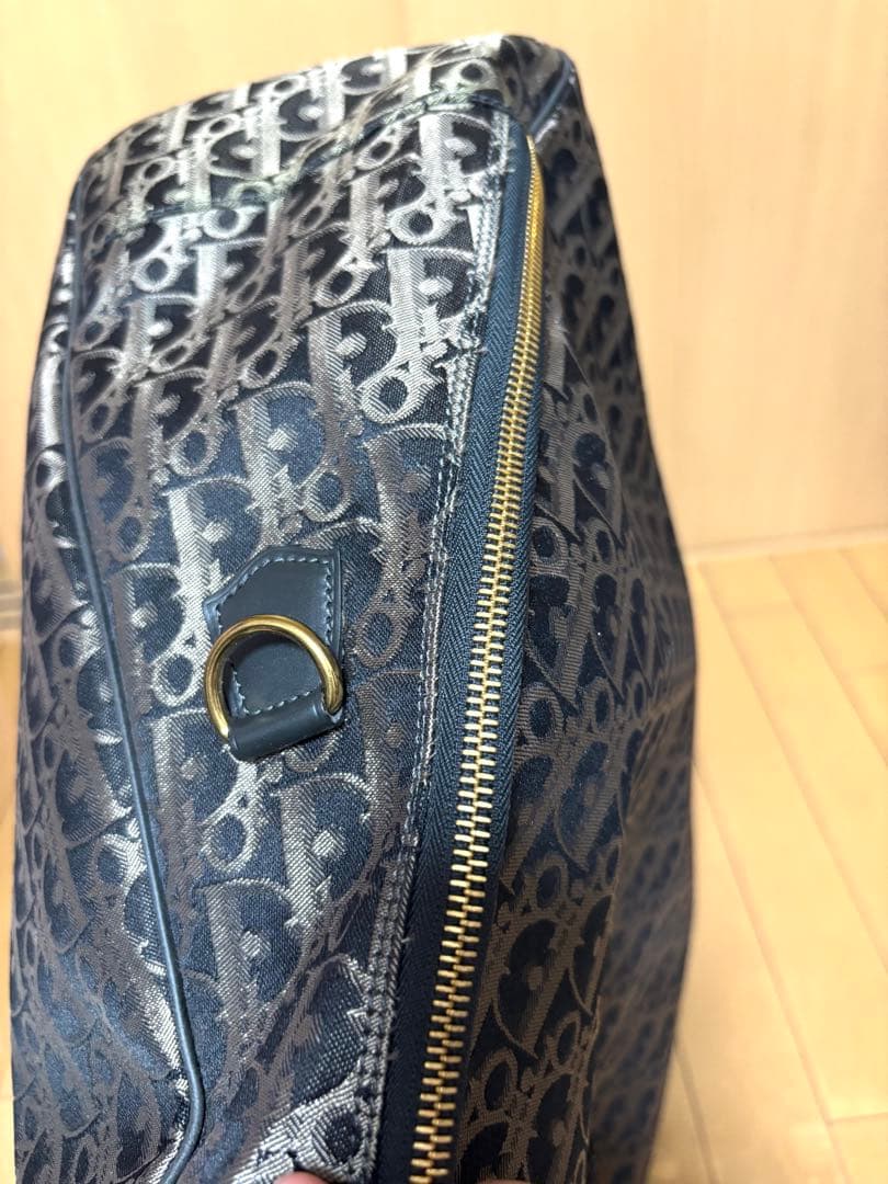 レア　ブラック　クリスチャンディオール　ボストンバッグ