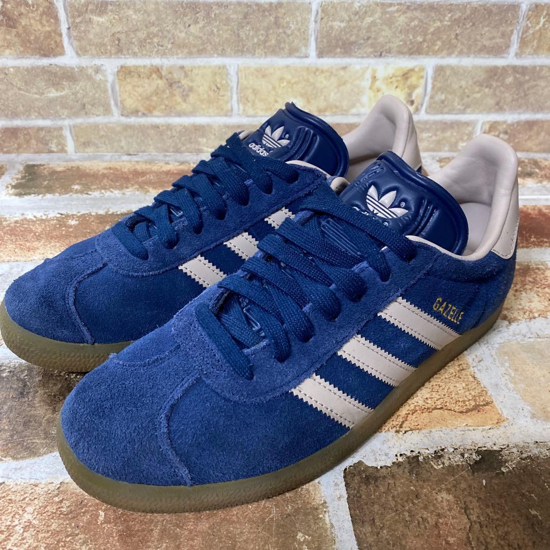 アディダスadidas Gazelle ネイビー スニーカー24㎝
