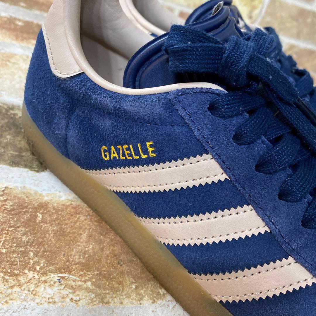 アディダスadidas Gazelle ネイビー スニーカー24㎝