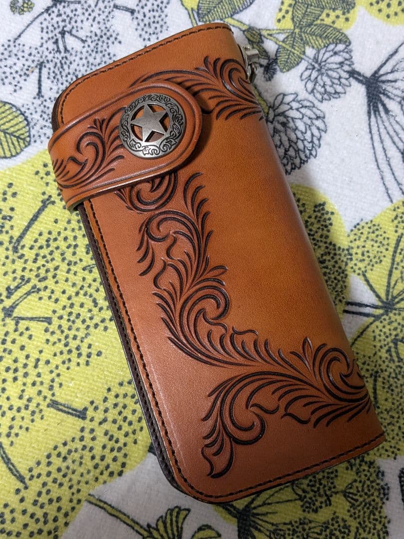 KC's ケイシイズ　バイカーズウォレット　ライダースウォレット　長財布　財布