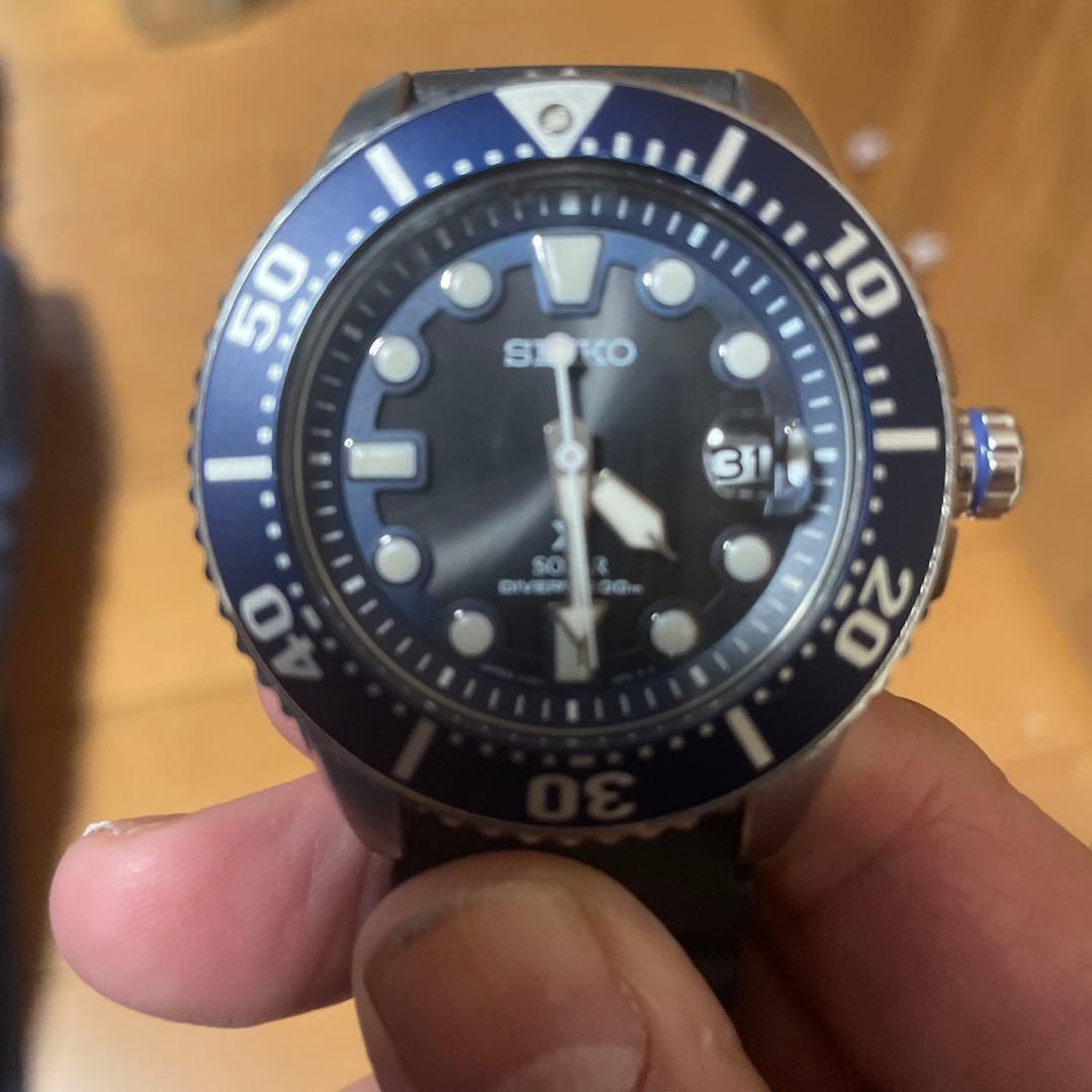 SEIKO プロスペックダイバー 二次電池不十分
