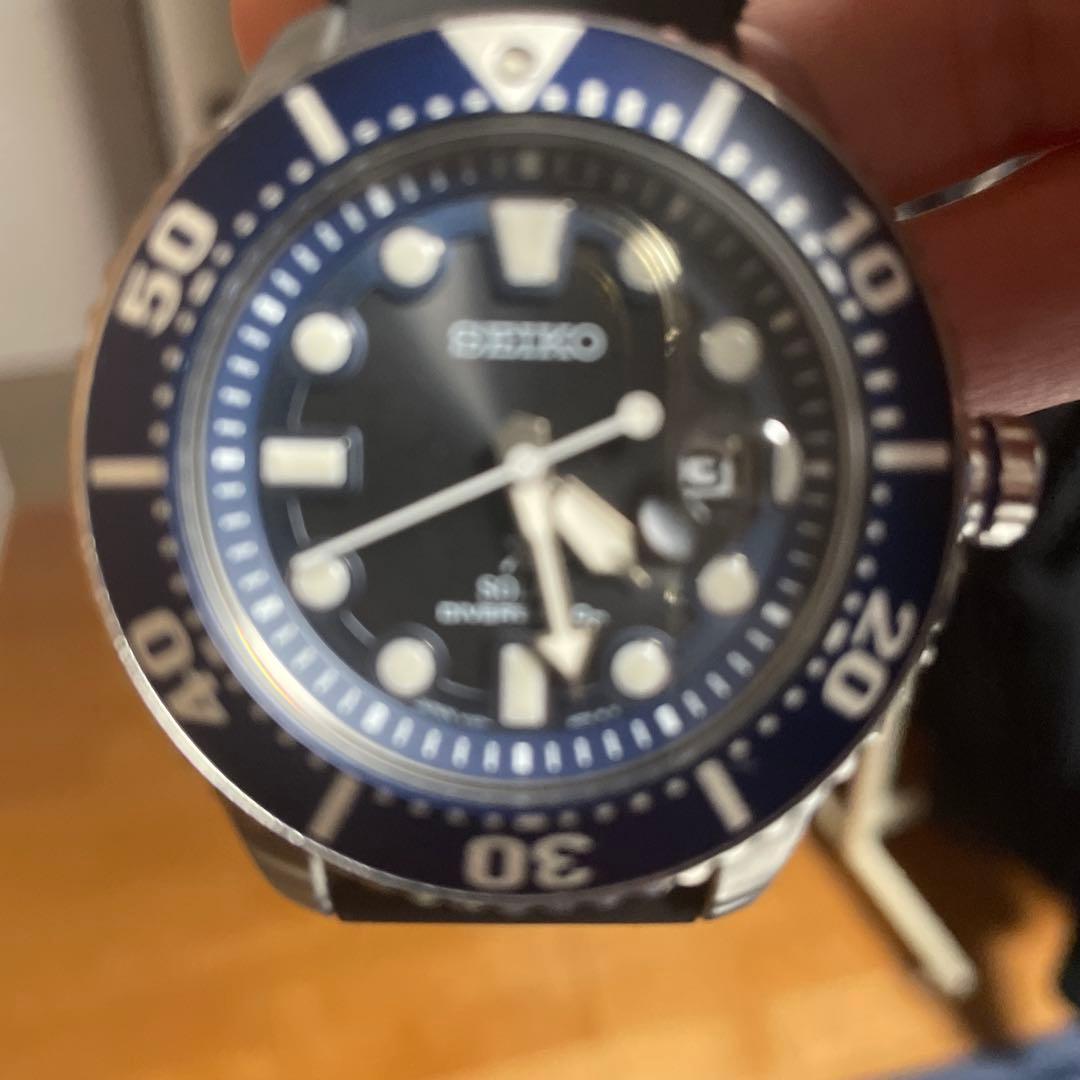 SEIKO プロスペックダイバー 二次電池不十分