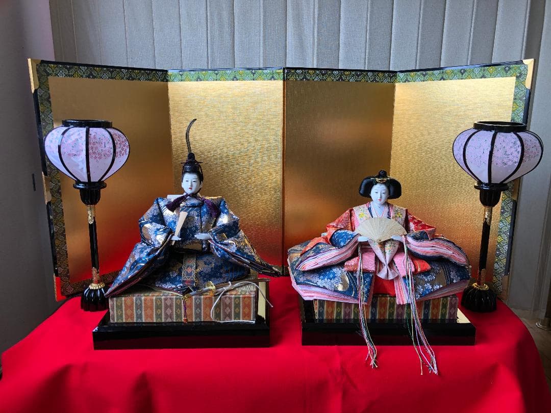 特注ひな人形 平飾り