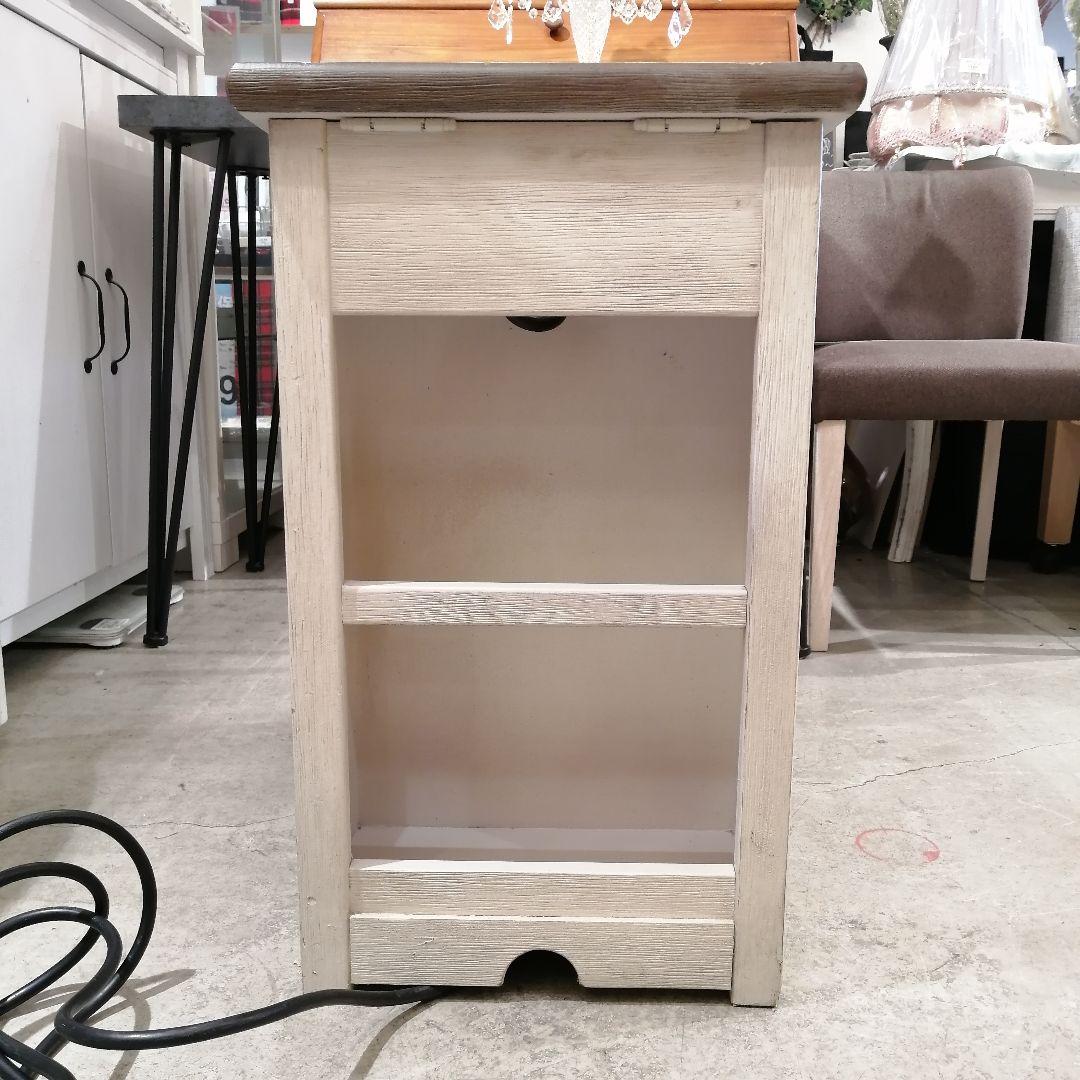 1【希少】 ホームチェア サイドテーブル ナイトテーブル 木製 収納 キャンプ