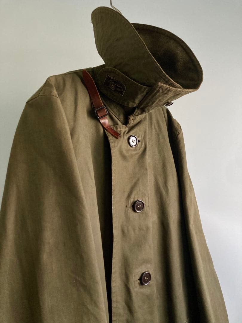 ジャケット・アウター 50s Vintage Dutch Army Motorcycle Coat