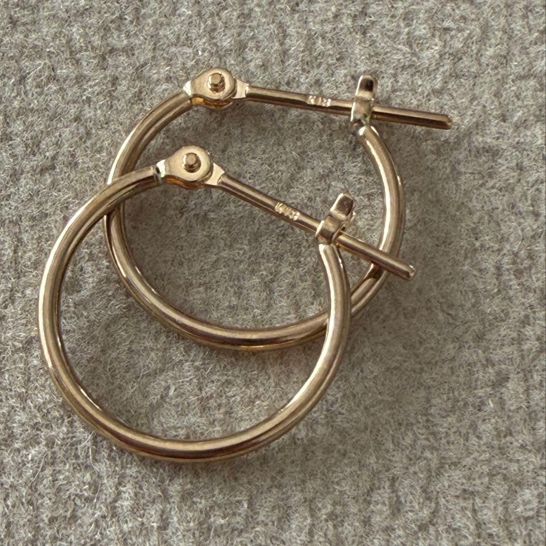 k18フープピアス