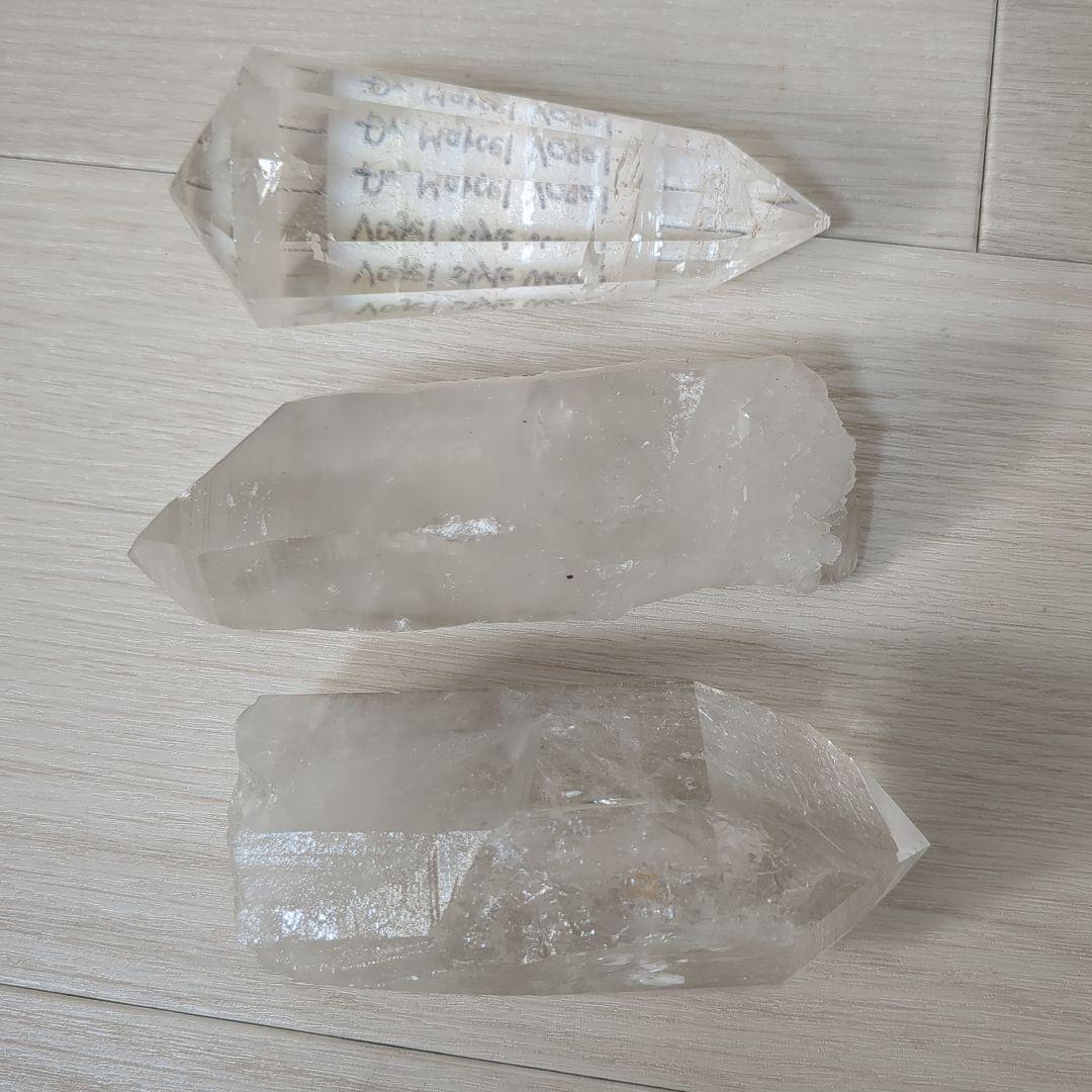 【生命の波動を高める】レムリアンシードクリスタル水晶　原石　セット売り　天然石