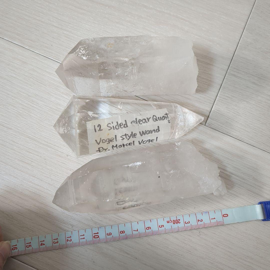 【生命の波動を高める】レムリアンシードクリスタル水晶　原石　セット売り　天然石