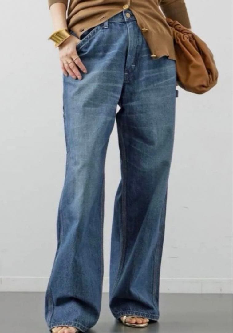 ドゥーズィエムクラス　Lee 別注 ペインターデニム　美品　34