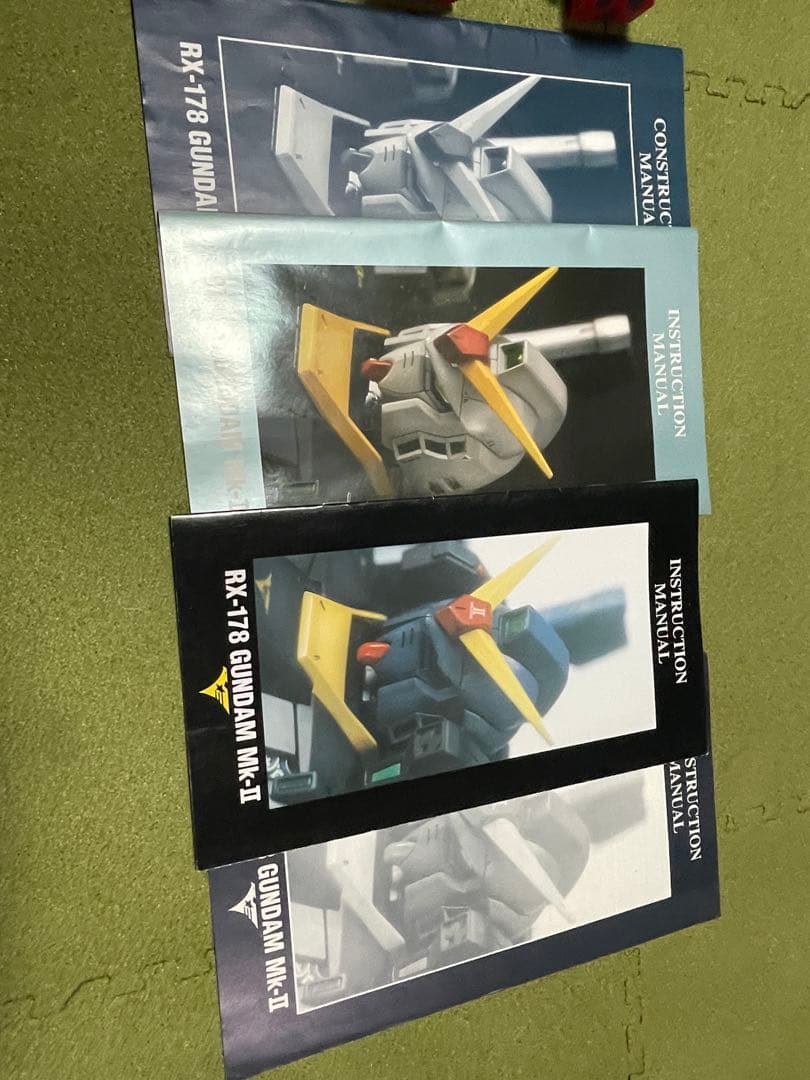 PG 1/60 RX-178 ガンダムMk-II 2体セット 素組ジャンク