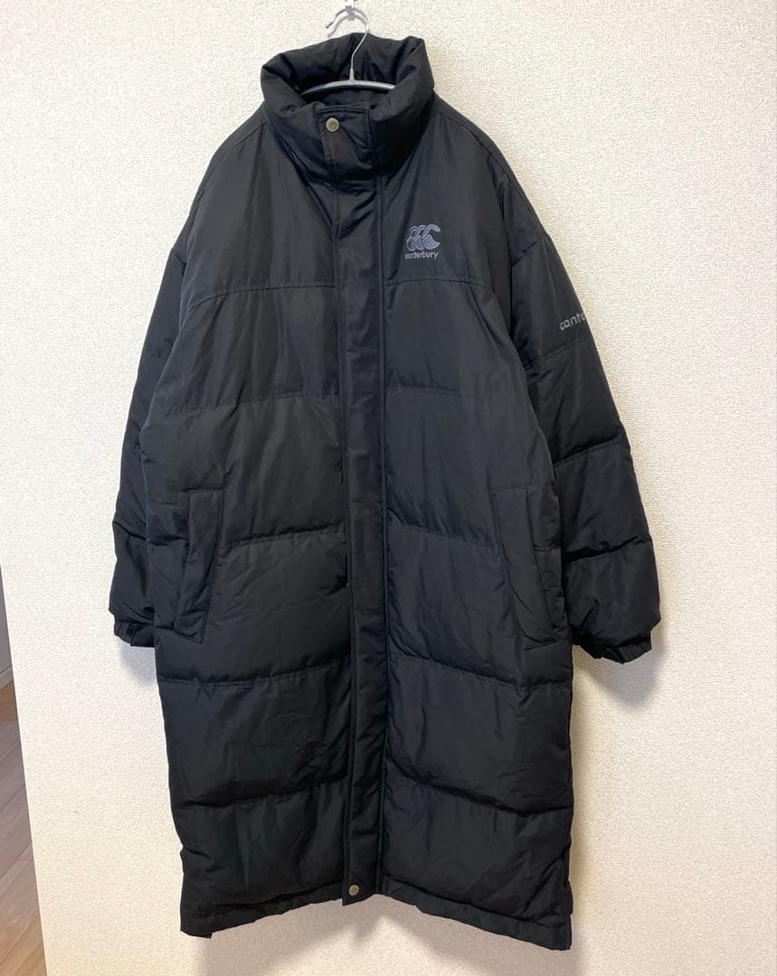 【美品】CANTERBURY 洗える ロングダウンジャケット ベンチコート
