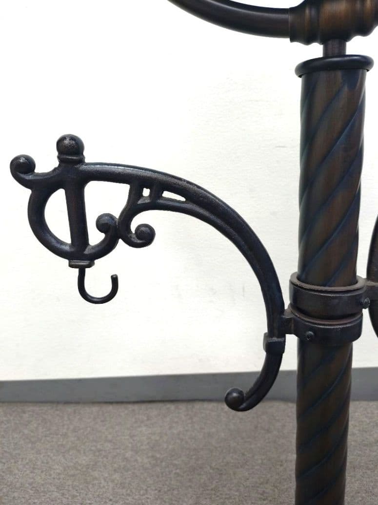 希少 ダブルフェイス 時計 スタンド型 ステーション クロック 温度計付き