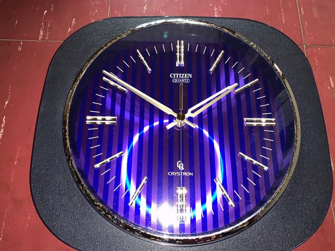 動作品　CITIZEN シチズン クリストロン　スペースエイジ　昭和レトロ