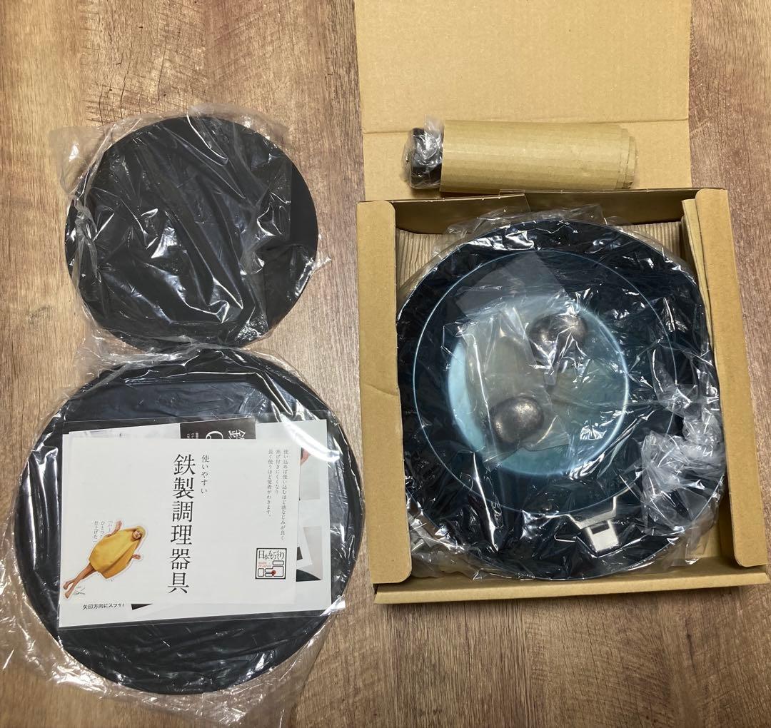 【人気完売品】　新品•未使用　お鉄パン先生 フライパン全部セット！