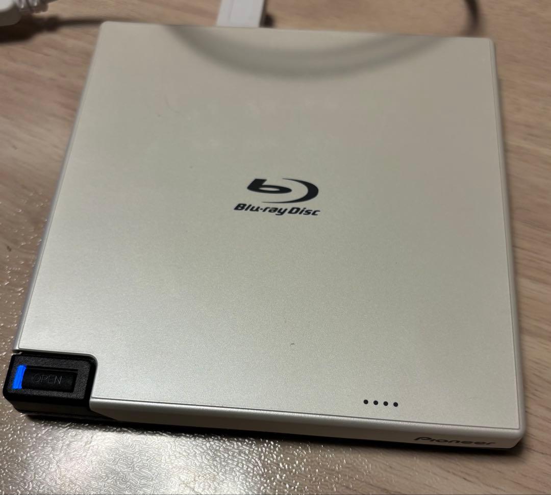 Pioneer BDR-XD07W 外付けブルーレイディスクドライブ 未使用品