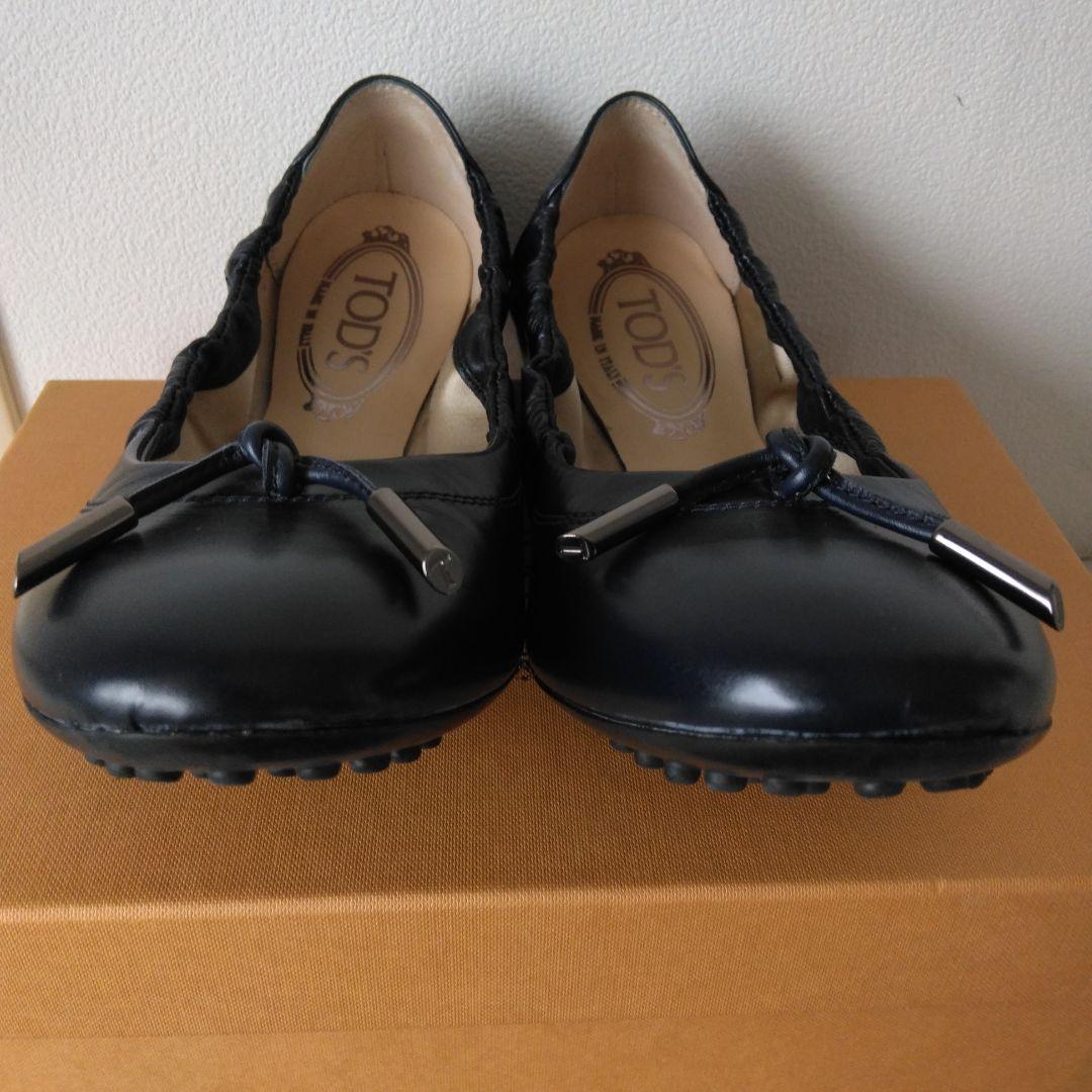 「美品」TOD’S トッズ　バレリーナ　フラットシューズ　バレエシューズ
