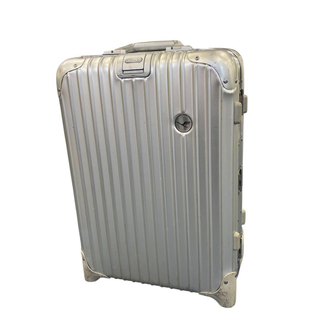 廃盤 美品 RIMOWA ルフトハンザ 2輪 機内持ち込み可32L スーツケース