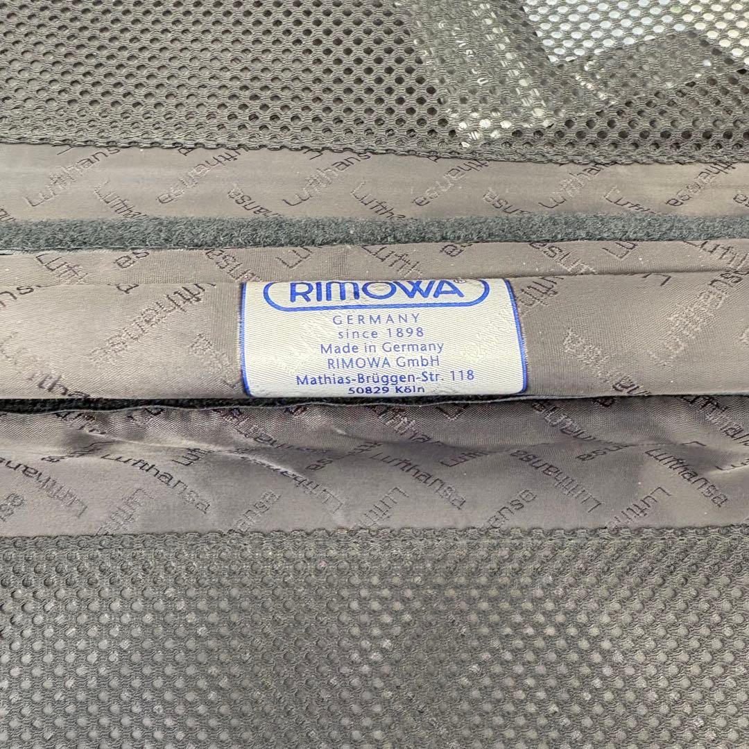 廃盤 美品 RIMOWA ルフトハンザ 2輪 機内持ち込み可32L スーツケース