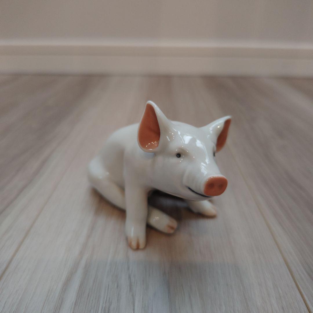 ロイヤルコペンハーゲン　2005 豚フィギュリン