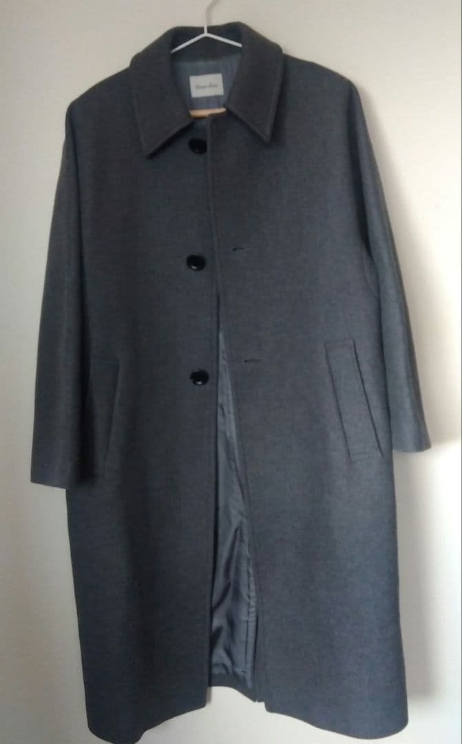 steven alan ステンカラーコート　バルマカンコート S グレー